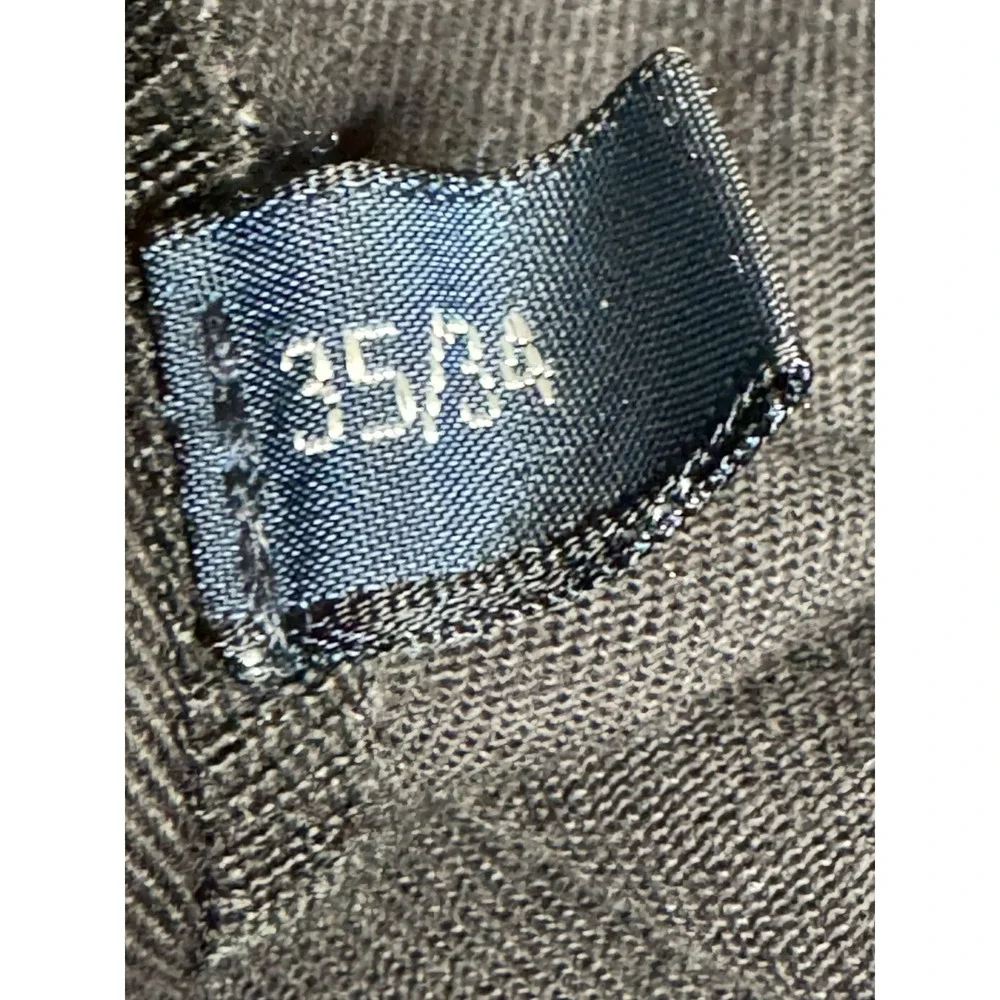 Polo Ralph Lauren Men Hammond Pant 35x33 Relaxed Double Pleated Chino Charcoal